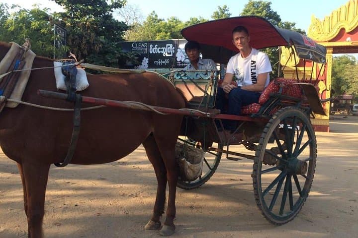 Explore Bagan in a Day: Private Car & Horse Cart Tour of Ancient Temples photo 2