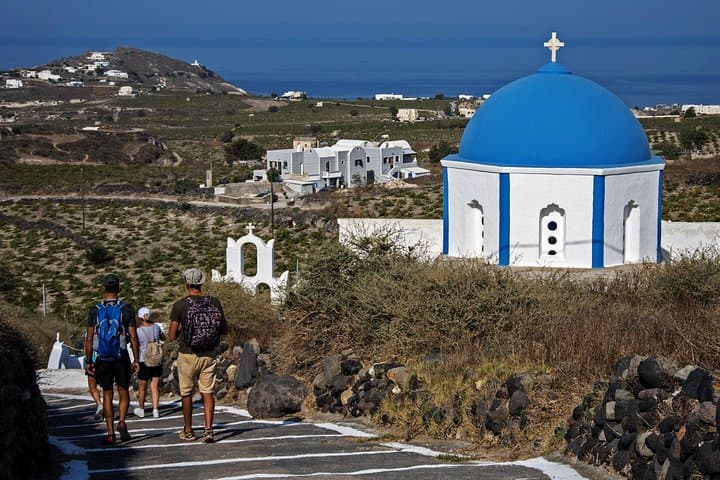 Santorini Cooking Class & Easy Hike — Mesa Pigadia Culinary Trail photo 4