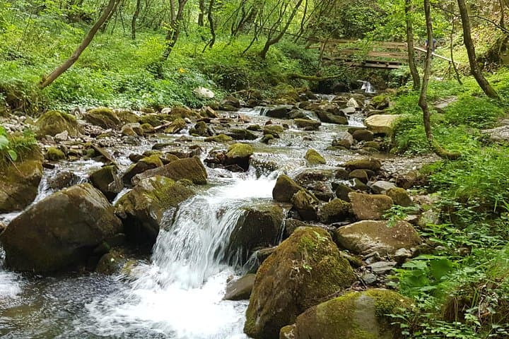 Day Trip to Mavrovo, Duf Waterfall & Bigorski Monastery from Skopje