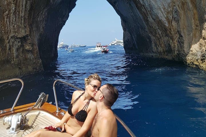 Private Boat Tour to Capri from Positano — Blue Grotto, Sea Caves & Swim Stops photo 3