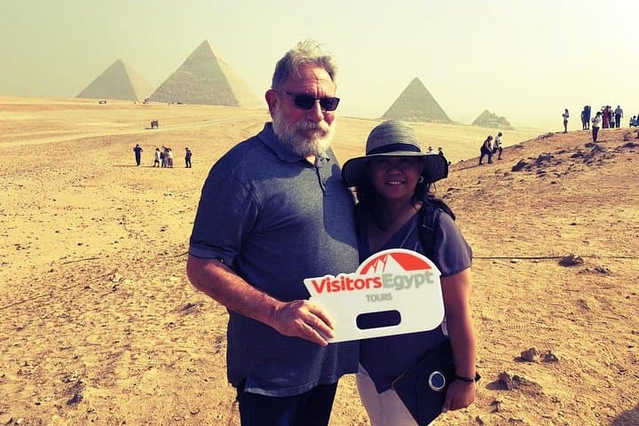 Sunset Camel & Horse Ride with BBQ at the Giza Pyramids — Private Evening Tour