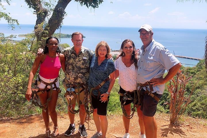 High-Flying Private Zipline Tour at Mahogany Bay, Roatan