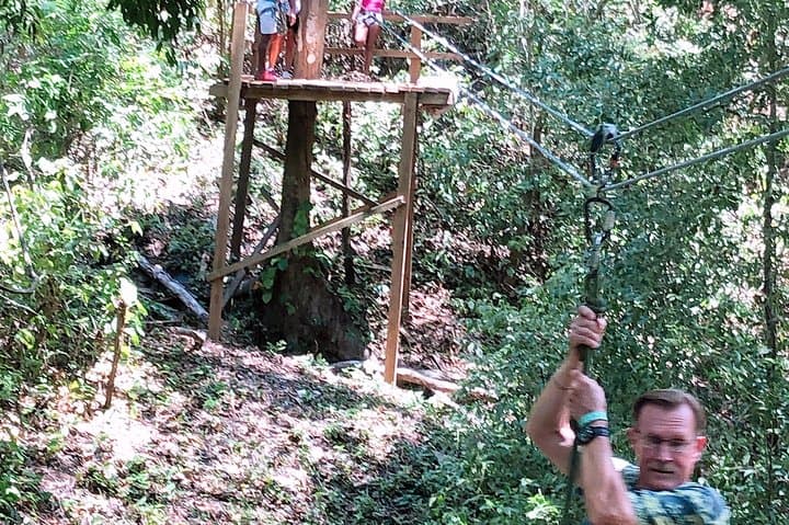 High-Flying Private Zipline Tour at Mahogany Bay, Roatan photo 4