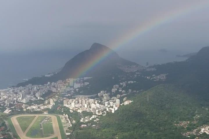 Sunset at Christ the Redeemer: Parque Lage, Selarón Steps & Dona Marta Viewpoint photo 5