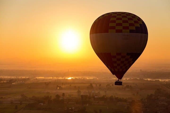 Sunrise Hot Air Balloon Over Luxor — Early Flight Above Ancient Egypt photo 3