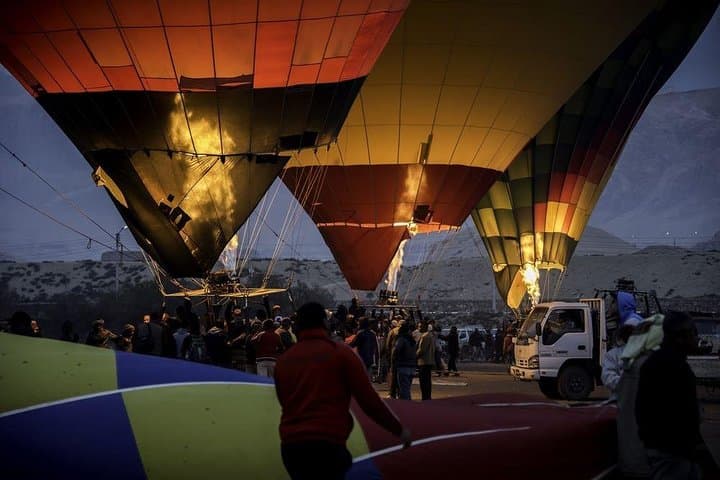 Sunrise Hot Air Balloon Over Luxor — Early Flight Above Ancient Egypt photo 4