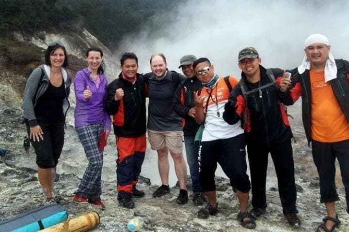 Jungle Tracking to Volcano Crater: Day Hike from Bandung photo 6