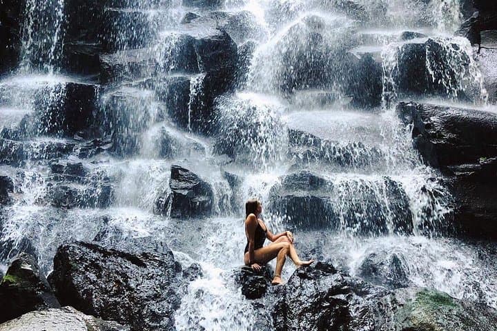 Ubud Waterfalls, Tegalalang Rice Terrace & Tirta Empul: Full-Day Shared Tour from South Bali