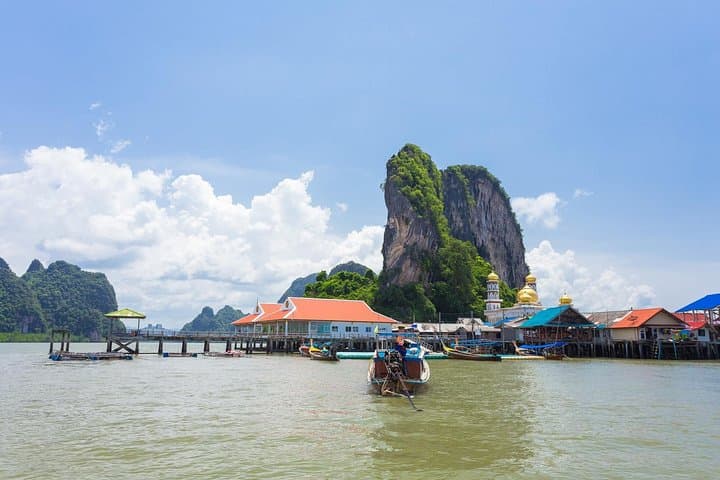 James Bond Island & Phang Nga Bay Private Long-Tail Boat Tour — Lod Cave, Koh Panyee & Mangrove Canoeing photo 5