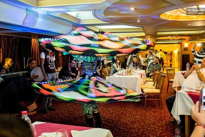 Evening Dinner Cruise on the Nile: Cairo After Dark with Folk Dance
