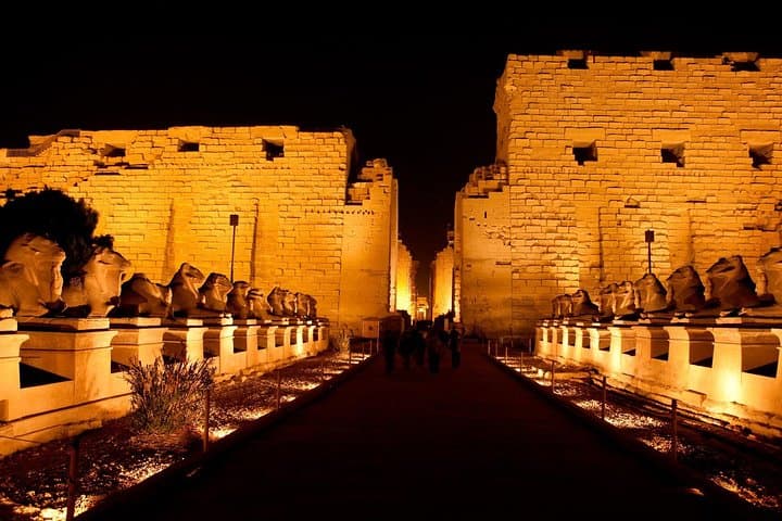 Karnak Sound & Light Show and Luxor Horse-Carriage Night Tour