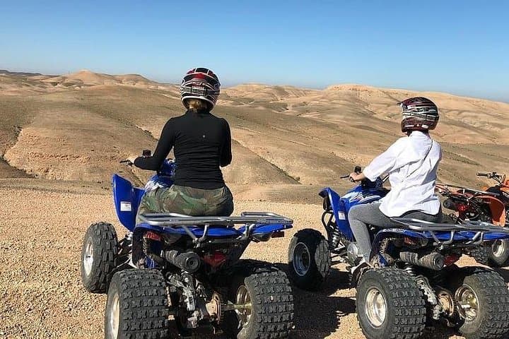 Agafay Desert Quad Biking, Camel Ride & Starlit Dinner from Marrakech