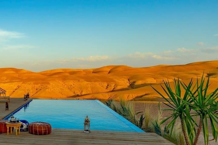 Sunset Camel Trek & Starry Tagine Dinner in Agafay Desert (From Marrakech) photo 2