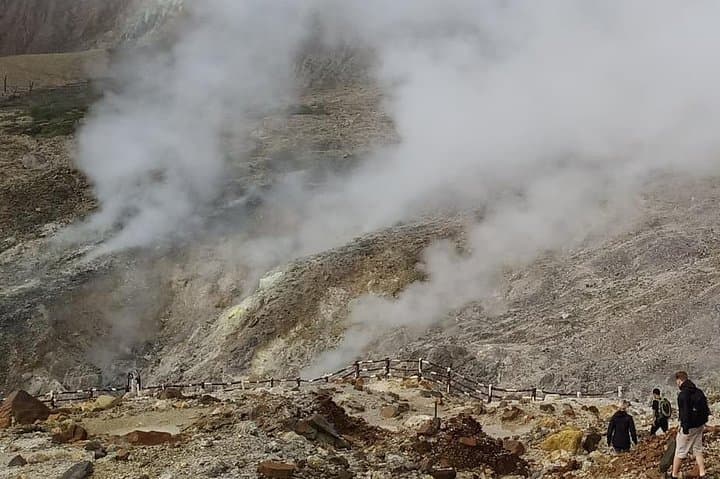 Papandayan Volcano Day Trip: Sunrise, Craters & Kampung Naga photo 2