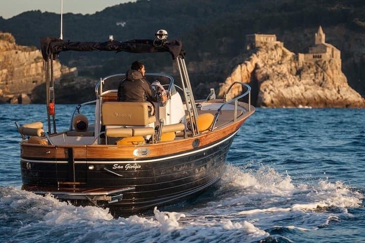 Sunset Boat Aperitif in Cinque Terre — Private Romantic Cruise Along the Five Villages photo 2