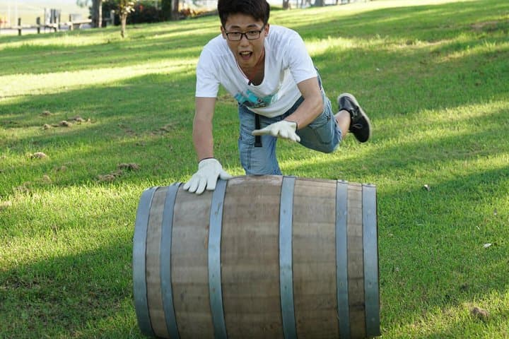 Hunter Valley Wine Barrel Rolling Experience — Team-Building at Pokolbin Wineries photo 2