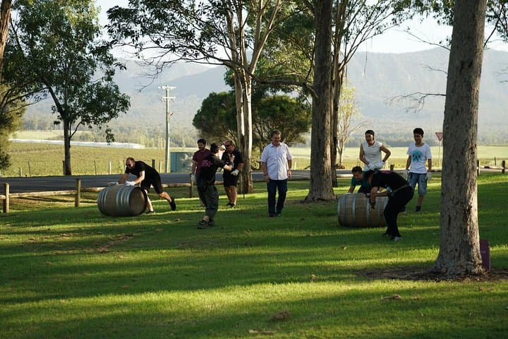 Hunter Valley Wine Barrel Rolling Experience — Team-Building at Pokolbin Wineries photo 5