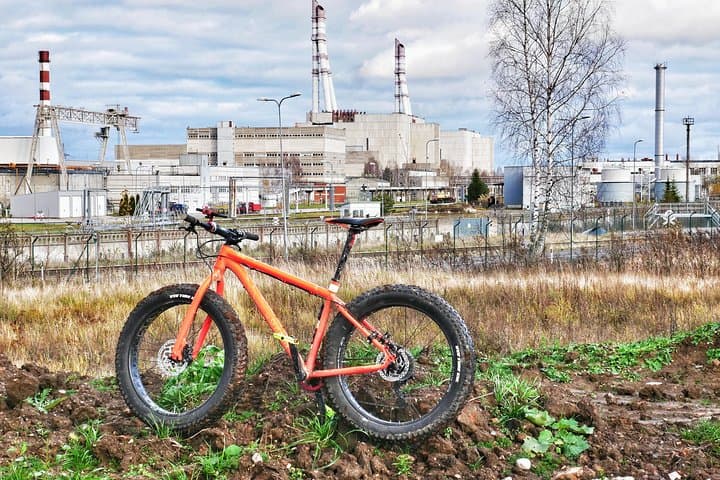 Atomic Fatbike Ride: Visaginas to Ignalina Nuclear Power Plant