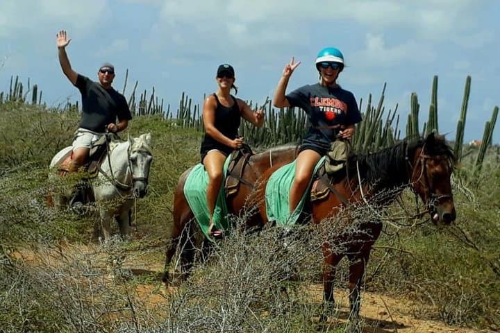 Aruba Horseback Riding to Urirama Cove — Countryside Ride & Secluded Beach photo 3