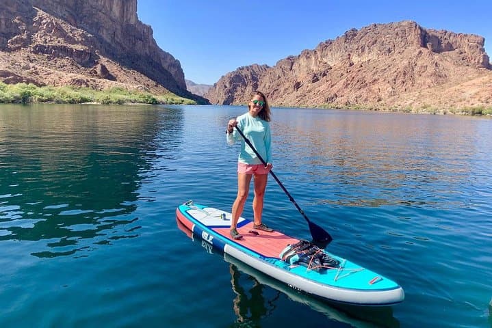 Half-Day Colorado River Paddleboard Tour to Emerald Cave — SUP, Hike & River Wildlife from Las Vegas