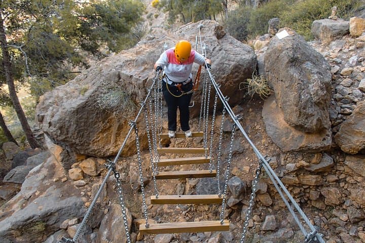 Via Ferrata Redován K2: Family-Friendly Climbing in Alicante's Limestone Crags photo 4