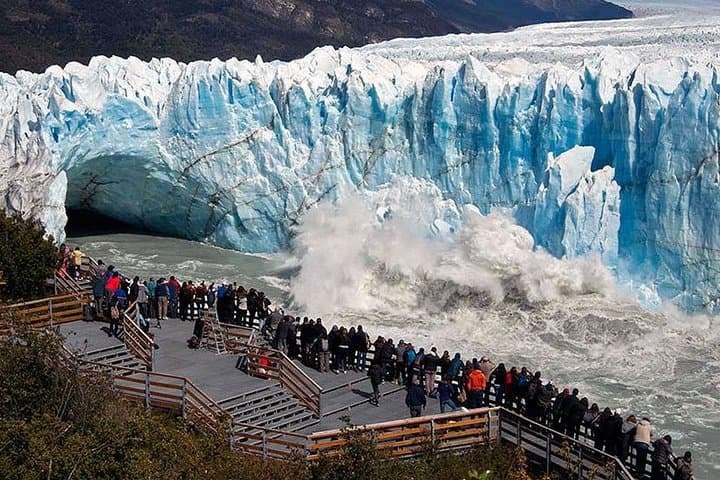 Perito Moreno Glacier Tour from Puerto Natales — Walkways, Viewpoints & Optional Boat