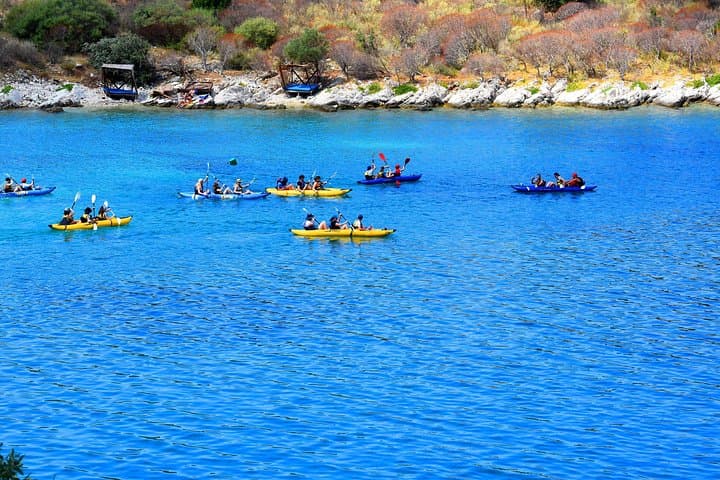 Kayak Porto Palermo Castle: Clear Waters, Ali Pasha History & Coastal Coves photo 3