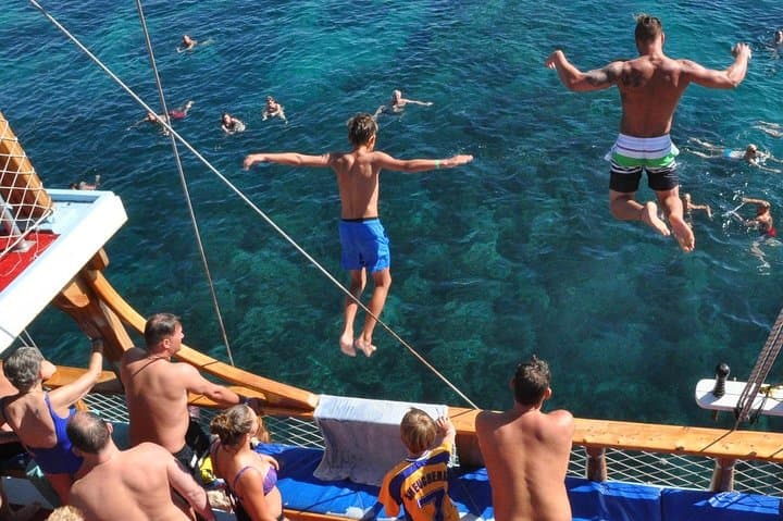 Dolphin Islands Boat Trip from Side — Swim at River Mouths, Lunch & Foam Party photo 2