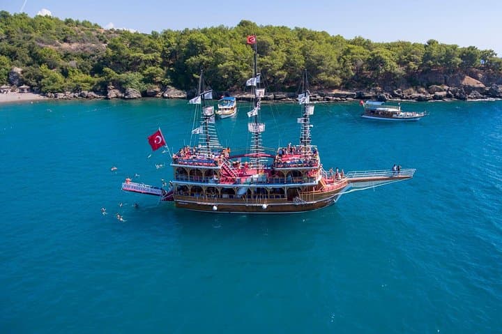 Dolphin Islands Boat Trip from Side — Swim at River Mouths, Lunch & Foam Party photo 6