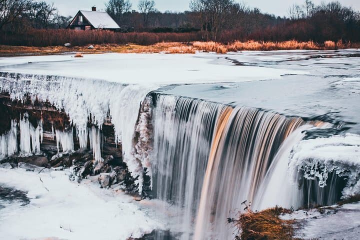 Explore Jägala Waterfall: Ice Walls, Fossils & a Rustic Picnic from Tallinn photo 3