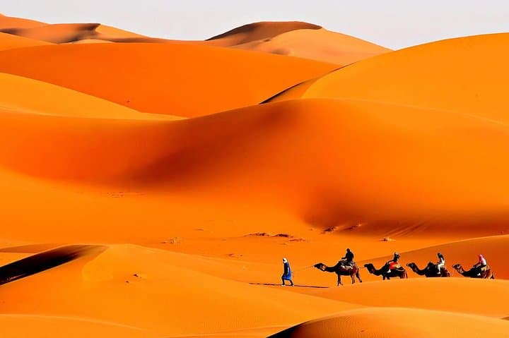 Overnight Camel Trek in Merzouga: Sunset, Sandboarding & Stargazing in Erg Chebbi photo 2