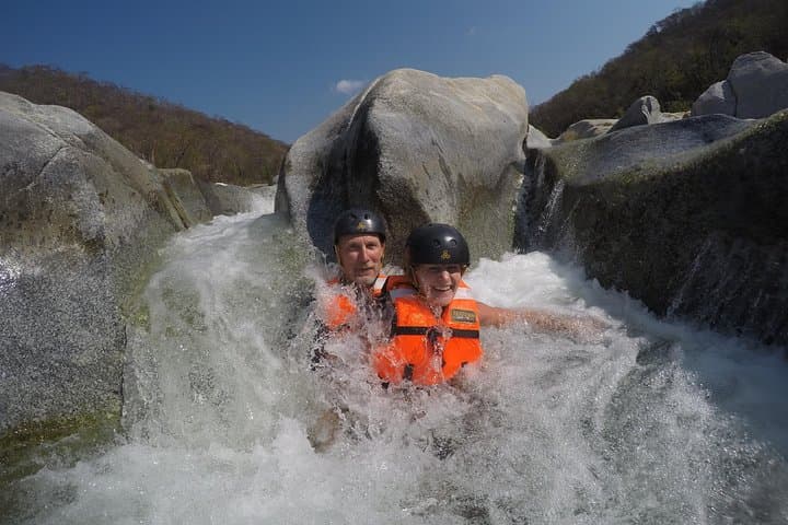 Canyoning the Zimatan River Canyon near Huatulco, Oaxaca photo 2