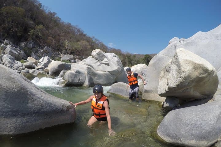 Canyoning the Zimatan River Canyon near Huatulco, Oaxaca photo 3