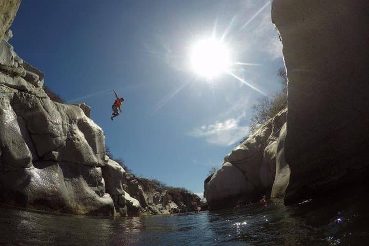 Canyoning the Zimatan River Canyon near Huatulco, Oaxaca photo 4