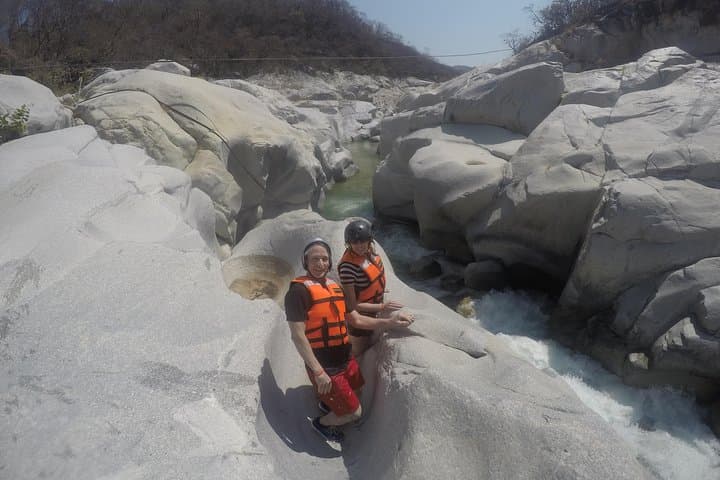 Canyoning the Zimatan River Canyon near Huatulco, Oaxaca photo 6