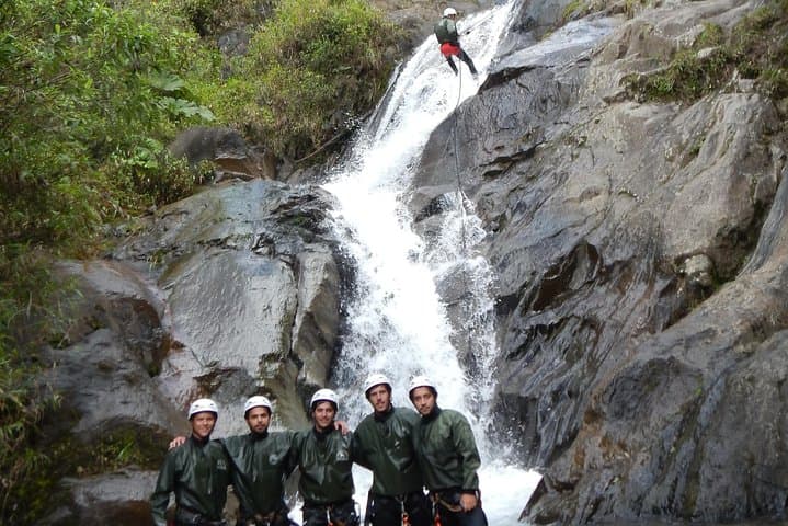 Canyoning at Chamana Waterfall — Half-Day Adventure in Baños, Ecuador photo 2