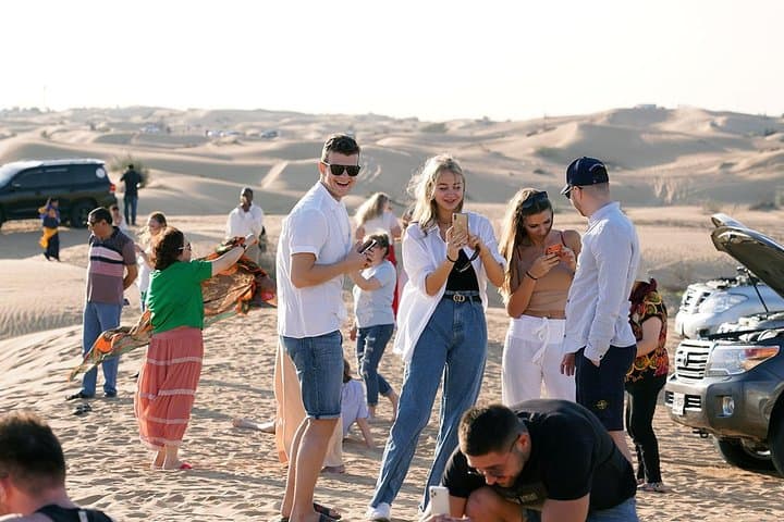 Sunrise Desert Safari Dubai: Camel Ride, Dune Bashing & Sandboarding photo 5
