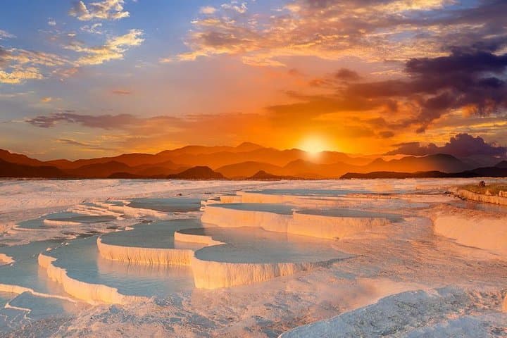 Day Trip to Pamukkale & Hierapolis from Antalya — Thermal Terraces and Ancient Ruins photo 2