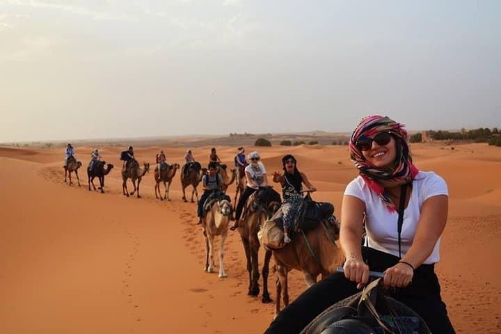 Overnight Camel Trek to Erg Chebbi: Sunset, Campfire & Berber Tents in Merzouga photo 3