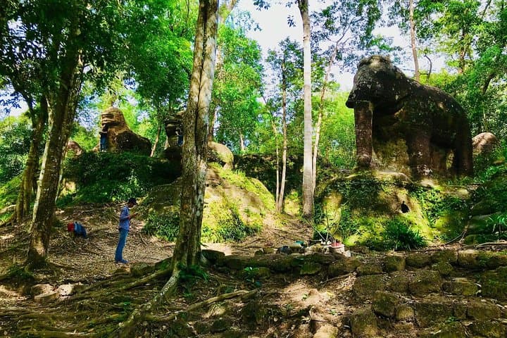 Phnom Kulen Waterfall, Kbal Spean & Reclining Buddha: A Siem Reap Day Trek photo 6