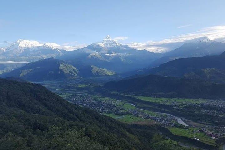 First Light Over Pokhara