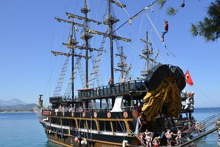 Kemer Pirate Boat Cruise to Phaselis — Day Sail with Lunch from Antalya photo 1
