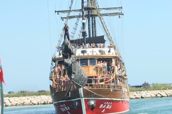 Full-Day Side Boat Cruise with Swimming, Lunch & Foam Party on the Turkish Riviera photo 4