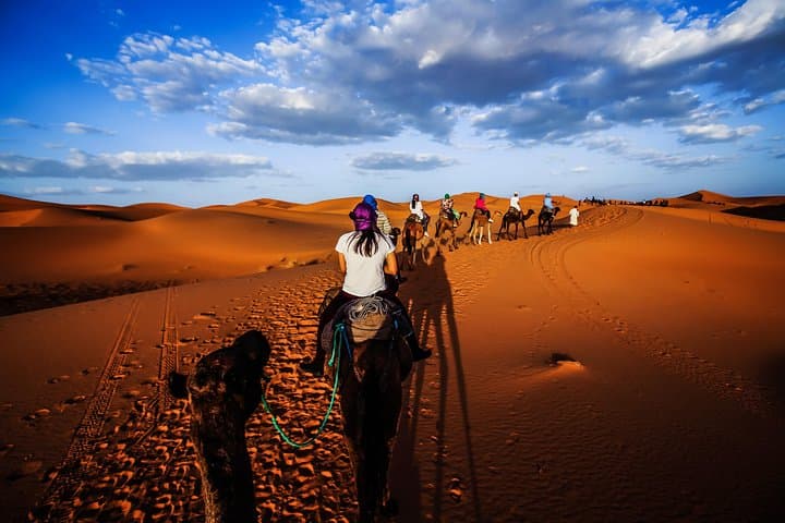 Fez to Marrakech via Merzouga: 3-Day Private Sahara Tour with Camel Trek and Desert Camp