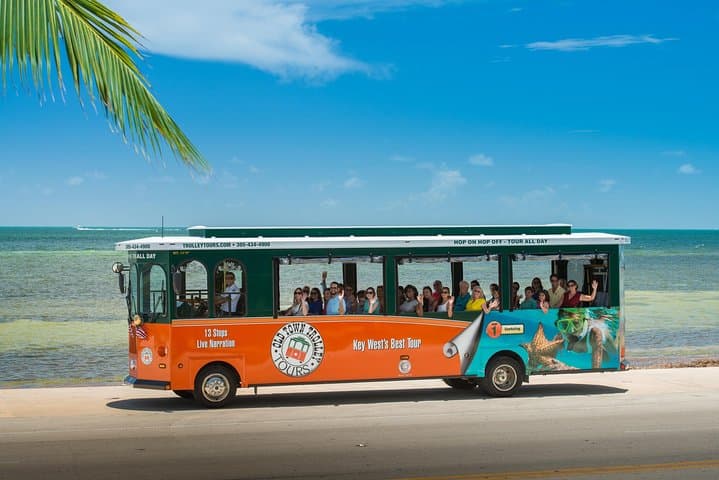 Explore Key West on the Hop-On Hop-Off Trolley Shore Excursion