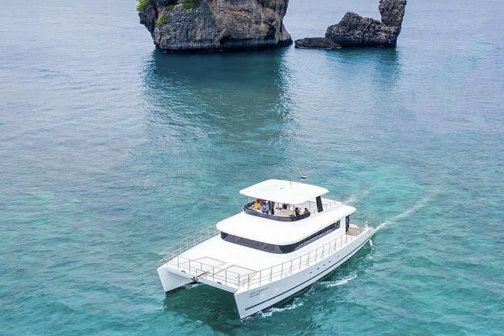 Luxury Sunset Catamaran Cruise Along Krabi Coast & 4 Islands Snorkel photo 1