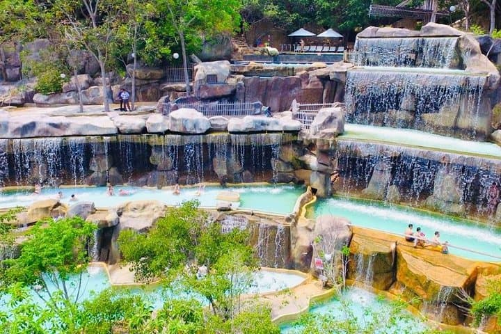 Ba Ho Waterfall Day Trip: Jumping Cliff, Three Pools & Hot Spring Spa from Nha Trang