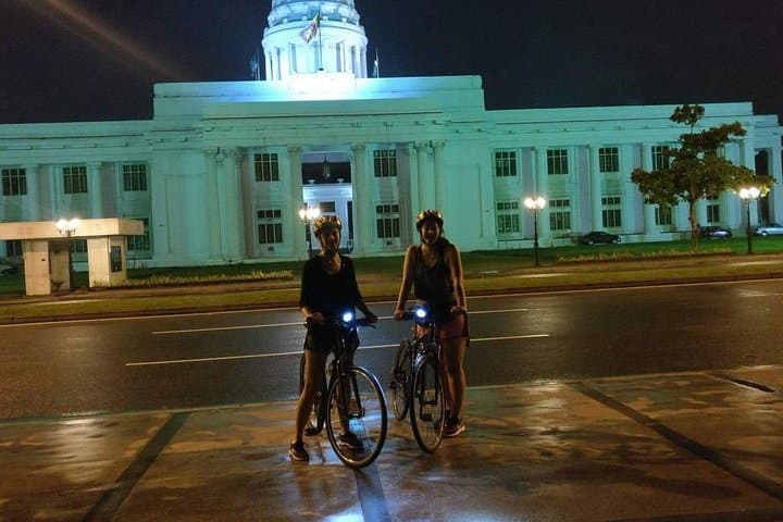 Night Cycling Tour in Colombo City — 20km After-Dark Urban Ride