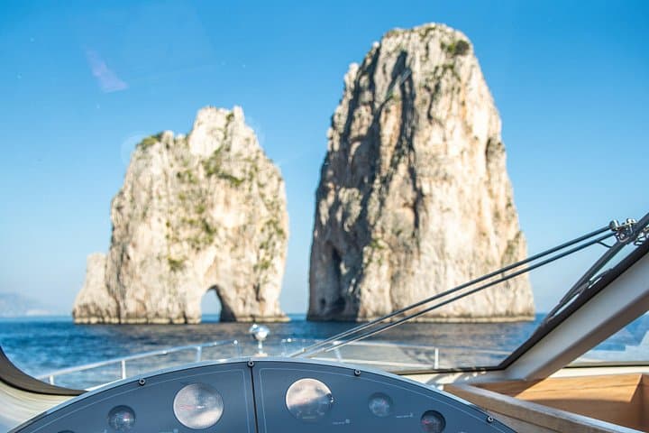 Capri Full-Day Luxury Yacht Tour from Sorrento on an Aicon 72ft photo 4