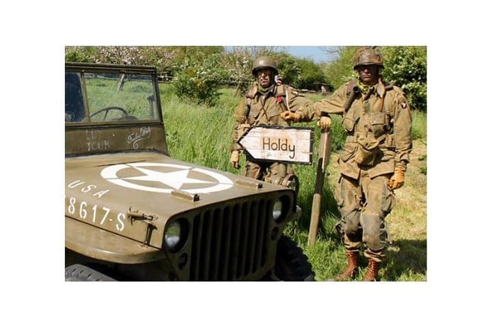 D-Day Jeep Experience: Utah Beach & Holdy Battery WWII Reenactment